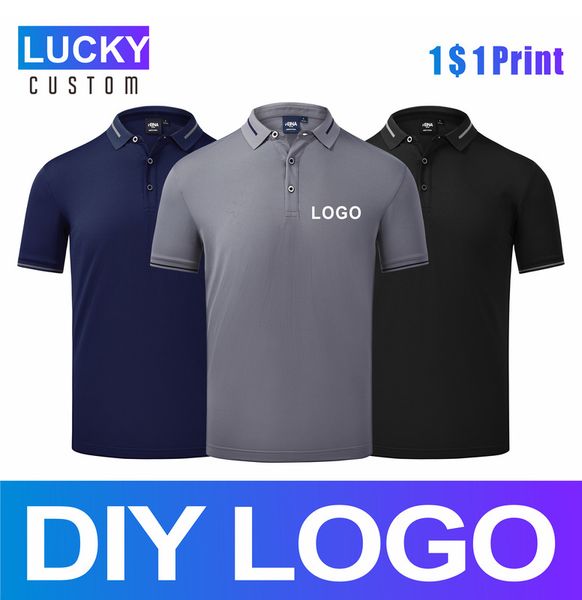 men's handsome polo suit business casual short sleeves custom printed embroidery work shirt casual embroidery 4xl 220608, White;black
men's handsome polo suit business casual short sleeves custom printed embroidery work shirt casual embroidery 4xl 220608, White;black