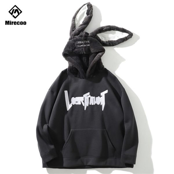 rabbit ears men hip hop hoodie sweatshirt letter fleece hoodie streetwear casual black hooded pullover cotton autumn 201127
rabbit ears men hip hop hoodie sweatshirt letter fleece hoodie streetwear casual black hooded pullover cotton autumn 201127
