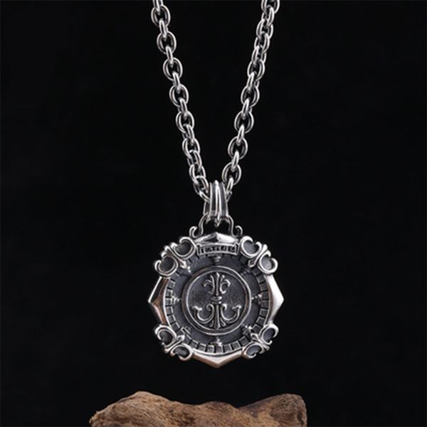 silver plated necklace men's brand sailing ship anchor xinghai compass pendant personalized minority design
silver plated necklace men's brand sailing ship anchor xinghai compass pendant personalized minority design