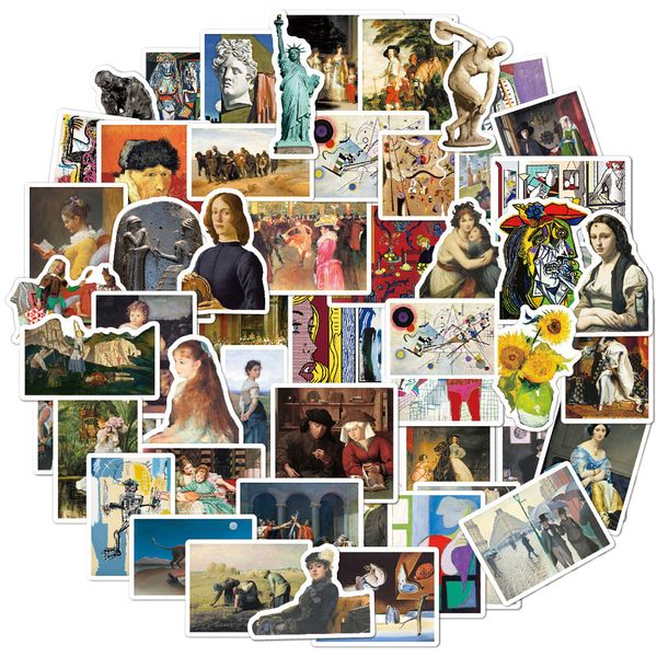 waterproof 10/30/52pcs world artist work painting david aesthetic stickers decal motorcycle lapphone skateboard art graffiti sticker car sti
waterproof 10/30/52pcs world artist work painting david aesthetic stickers decal motorcycle lapphone skateboard art graffiti sticker car sti