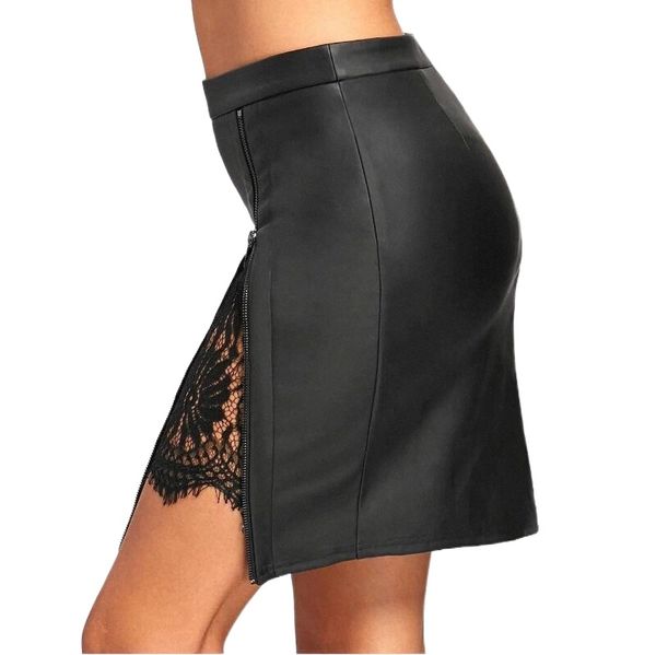 skirts goocheer women high waist pu leather pencil lace bodycon mini short skirt stretch black club j9c6#
skirts goocheer women high waist pu leather pencil lace bodycon mini short skirt stretch black club j9c6#