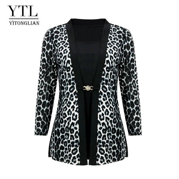 women's blouses shirts ytl women chic leopard blouse for work plus size fashion patchwork slim shirt long sleeve autumn spring tunic b, White
women's blouses shirts ytl women chic leopard blouse for work plus size fashion patchwork slim shirt long sleeve autumn spring tunic b, White
