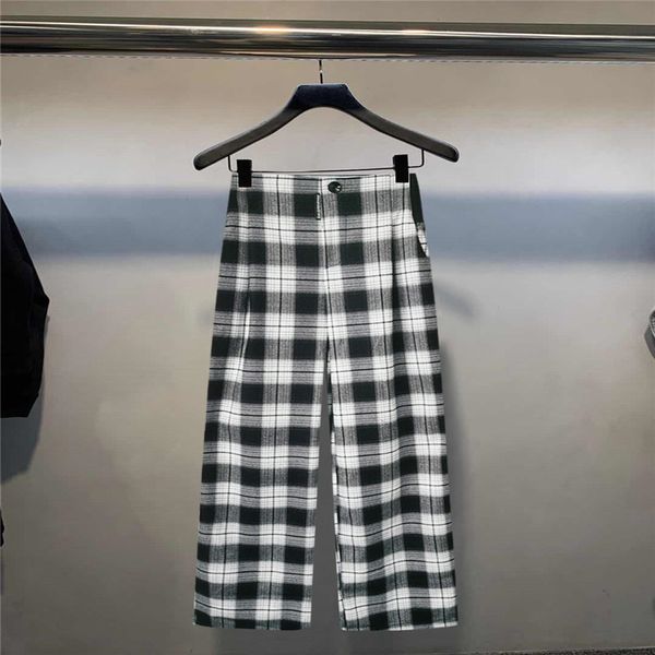 women's pants capris korean plaid wide leg pants women's letter webbing high waist hanging casual straight, Black;white
women's pants capris korean plaid wide leg pants women's letter webbing high waist hanging casual straight, Black;white