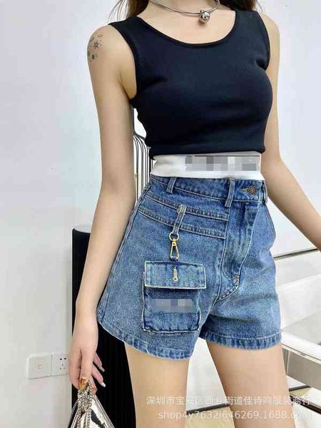 women's jeans c family advanced design pocket splicing bag style high waist straight tube denim shorts locomotive leisure trend lyj1, Blue
women's jeans c family advanced design pocket splicing bag style high waist straight tube denim shorts locomotive leisure trend lyj1, Blue