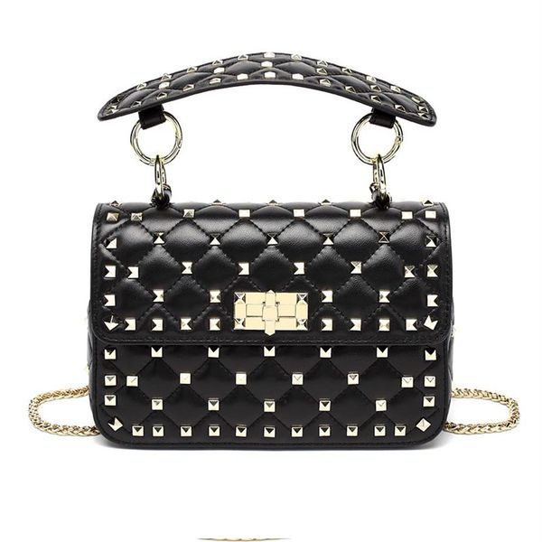 fashion genuine leather rivet shoulder bags for women 100% sheepskin ladies fashion chain crossbody bag designer255n
fashion genuine leather rivet shoulder bags for women 100% sheepskin ladies fashion chain crossbody bag designer255n