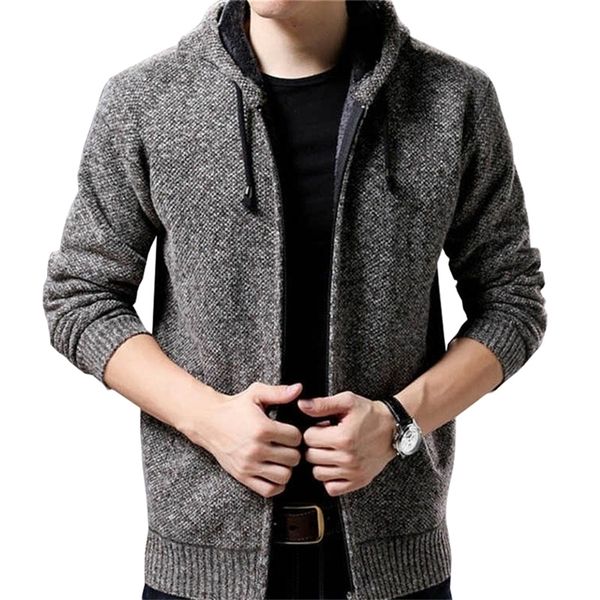 2020 new autumn winter jacket men sweater warm cashmere wool zipper cardigan jacket men coat dress casual knitwear male clothes lj201013, Black;brown
2020 new autumn winter jacket men sweater warm cashmere wool zipper cardigan jacket men coat dress casual knitwear male clothes lj201013, Black;brown