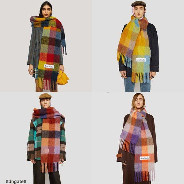 ac studios men and women general style imitation cashmere scarf designer acne blanket plaid tzitzit, Blue;gray
ac studios men and women general style imitation cashmere scarf designer acne blanket plaid tzitzit, Blue;gray