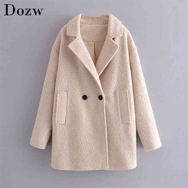 solid warm winter woolen coat elegant ladies turndown collar long sleeve outwear coats winter thick warm chi female coat 210414, Black
solid warm winter woolen coat elegant ladies turndown collar long sleeve outwear coats winter thick warm chi female coat 210414, Black