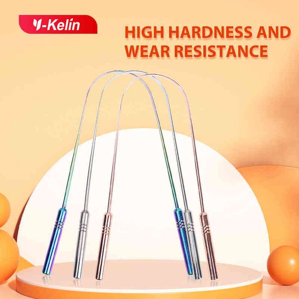 y-kelin 3 colors stainless steel tongue scraper metal fresh breath cleaning coated toothbrush oral hygiene 220614
y-kelin 3 colors stainless steel tongue scraper metal fresh breath cleaning coated toothbrush oral hygiene 220614
