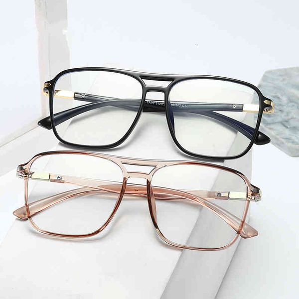 sunglasses flat lens 2022 large frame anti blue light glasses double beam polygonal plain color korean version for men and women, White;black
sunglasses flat lens 2022 large frame anti blue light glasses double beam polygonal plain color korean version for men and women, White;black