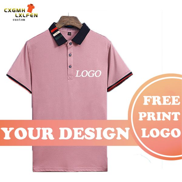 polo shirt 6 colors custom short sleeve shirt charm fashion high-end casual lapel printing diy brand 220608, White;black
polo shirt 6 colors custom short sleeve shirt charm fashion high-end casual lapel printing diy brand 220608, White;black