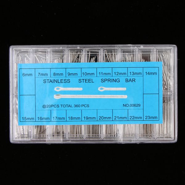 360pcs watch band split pins with box stainless steel bracelet strap link cotter bar assortment repair tools 220617
360pcs watch band split pins with box stainless steel bracelet strap link cotter bar assortment repair tools 220617