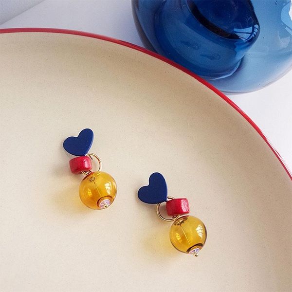 dangle & chandelier original contrast color heart bubble earrings for women 2022 love glass ball korean drop jewery earings bijoux, Silver
dangle & chandelier original contrast color heart bubble earrings for women 2022 love glass ball korean drop jewery earings bijoux, Silver