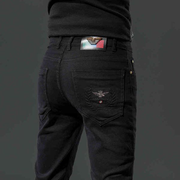 men's jeans men's autumn and winter jeans slim fit small feet korean pants aj fa1u, Blue
men's jeans men's autumn and winter jeans slim fit small feet korean pants aj fa1u, Blue