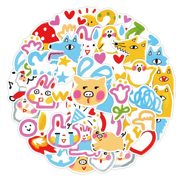 40pcs mix cute animal lapstickers for car motorcycle travel luggage phone guitar cartoon sticker decal kid toys
40pcs mix cute animal lapstickers for car motorcycle travel luggage phone guitar cartoon sticker decal kid toys