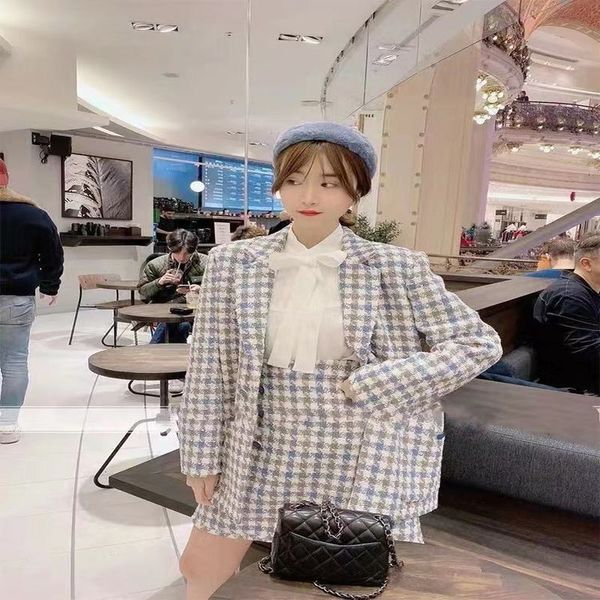women's suits & blazers s family spring and summer style temperament sweet little fragrance thousand birds grid pattern suit coat femal, White;black
women's suits & blazers s family spring and summer style temperament sweet little fragrance thousand birds grid pattern suit coat femal, White;black