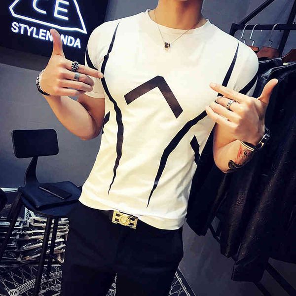 summer men's casual t-shirt youth print large size bottomed small shirt fashion short sleeve streetwear women clothes loose tee, White;black
summer men's casual t-shirt youth print large size bottomed small shirt fashion short sleeve streetwear women clothes loose tee, White;black