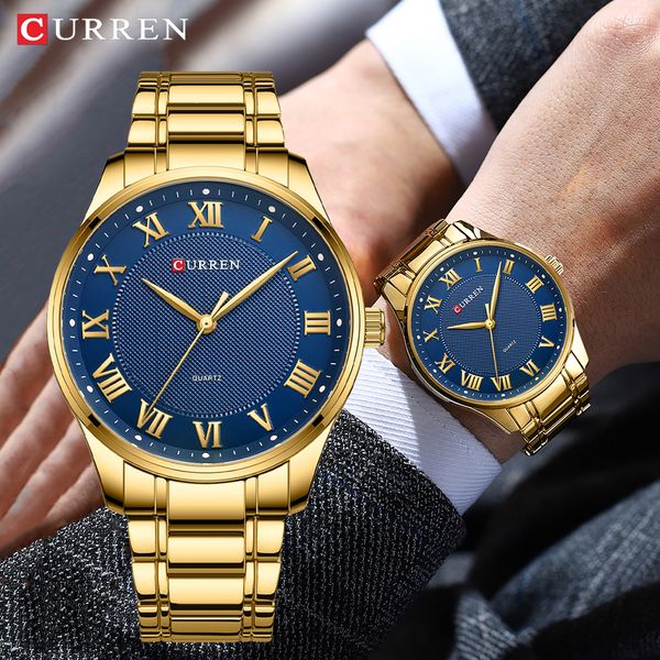 curren luxury business stainless steel watch for men fashion military waterproof quartz men watch with rome numbers reloj hombre
curren luxury business stainless steel watch for men fashion military waterproof quartz men watch with rome numbers reloj hombre