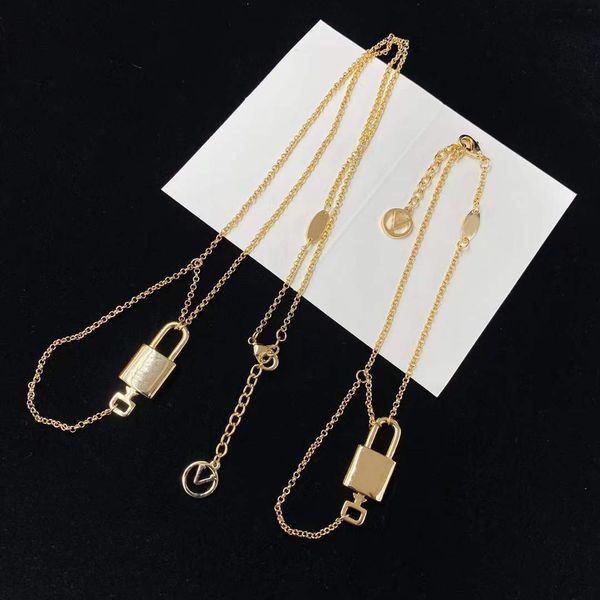 fashion lock necklaces bracelet for lady women party wedding lovers gift engagement jewelry with box nrj, Silver
fashion lock necklaces bracelet for lady women party wedding lovers gift engagement jewelry with box nrj, Silver