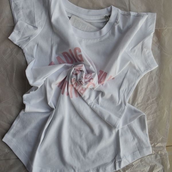 women tshirt summer cotton short sleeve letter print color pink blue short sleeve tshirt y200412, White
women tshirt summer cotton short sleeve letter print color pink blue short sleeve tshirt y200412, White
