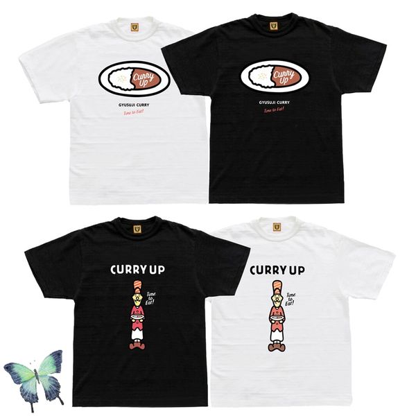 human made t shirt curry up tee classic rice indian bamboo cotton human made short sleeve t-shirt 220707, White;black
human made t shirt curry up tee classic rice indian bamboo cotton human made short sleeve t-shirt 220707, White;black