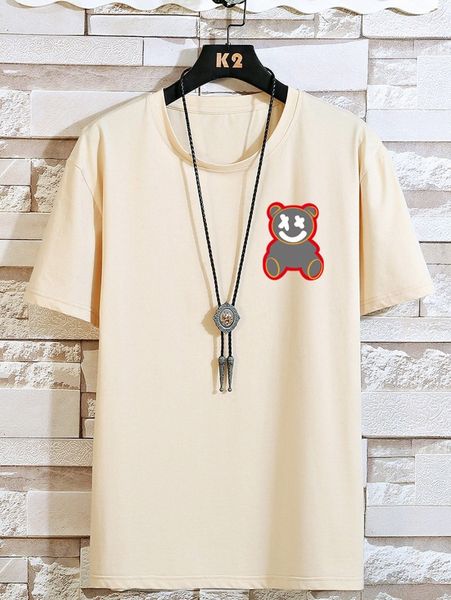 romwe guys bear print tee v4ef#, White;black
romwe guys bear print tee v4ef#, White;black