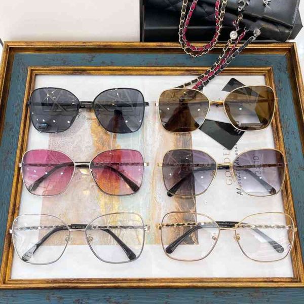 sunglasses women's xiaoxiang chain cat's eye personalized metal sun ch4276 flat light 738s, White;black
sunglasses women's xiaoxiang chain cat's eye personalized metal sun ch4276 flat light 738s, White;black