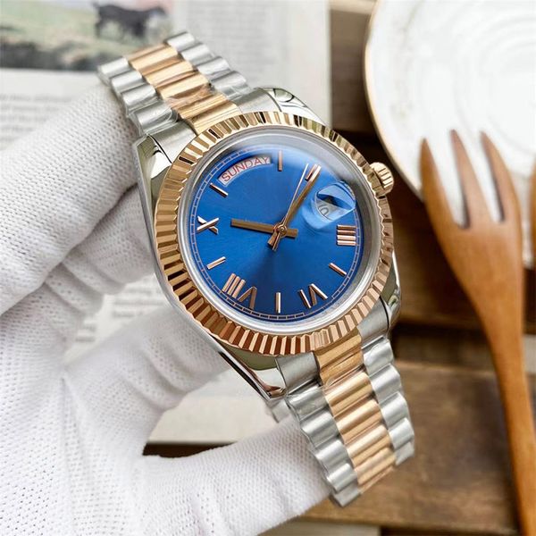 watches for men automatic mechanical mens wristwatch 41mm stainless steel case waterproof wristwatches montre de luxe, Slivery;brown
watches for men automatic mechanical mens wristwatch 41mm stainless steel case waterproof wristwatches montre de luxe, Slivery;brown