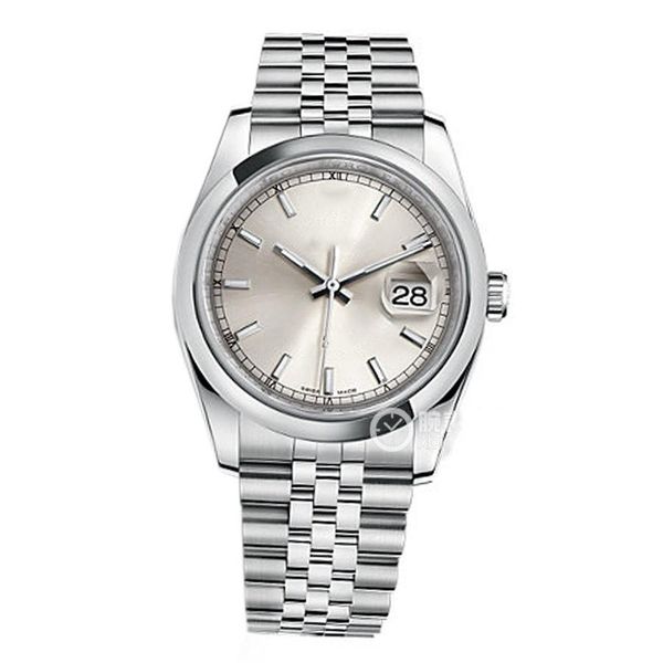 asian ladies watch 2813 sports automatic mechanical watches 36mm silver dial sapphire glass watchs 116200-63600 men's stainless steel w, Slivery;brown
asian ladies watch 2813 sports automatic mechanical watches 36mm silver dial sapphire glass watchs 116200-63600 men's stainless steel w, Slivery;brown
