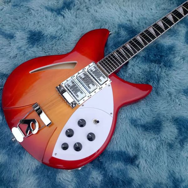 2022 cherry red 12 strings rickenback 360 electric jazz guitar semi hollow 12 string ricken 330
2022 cherry red 12 strings rickenback 360 electric jazz guitar semi hollow 12 string ricken 330