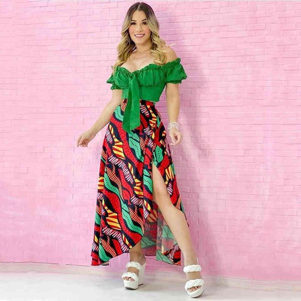 designer women's prom dresses 2022 spring and summer women's fashion printing high waist wrapped arm medium gth skirt with one sho, Black
designer women's prom dresses 2022 spring and summer women's fashion printing high waist wrapped arm medium gth skirt with one sho, Black
