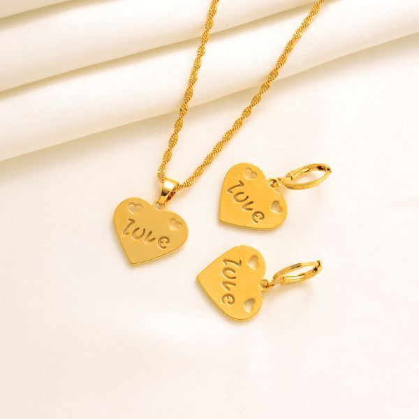 love heart tresis pendants earrings necklaces 50cm women 18k yellow solid gold p frame valentine lovers jewelry, Silver
love heart tresis pendants earrings necklaces 50cm women 18k yellow solid gold p frame valentine lovers jewelry, Silver