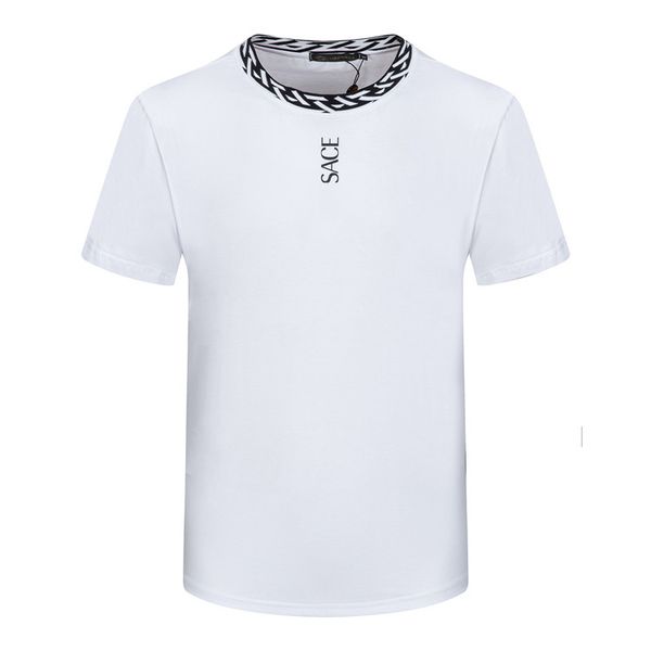 mens designer t shirts fashion pure cotton breathable short sleeve round neck tshirts luxury clothing clothes for men casual print white let, White;black
mens designer t shirts fashion pure cotton breathable short sleeve round neck tshirts luxury clothing clothes for men casual print white let, White;black