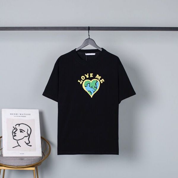 2022 fashion pattern letter printing t-shirt short-sleeved simple and generous trend casual pullover, Black;brown
2022 fashion pattern letter printing t-shirt short-sleeved simple and generous trend casual pullover, Black;brown