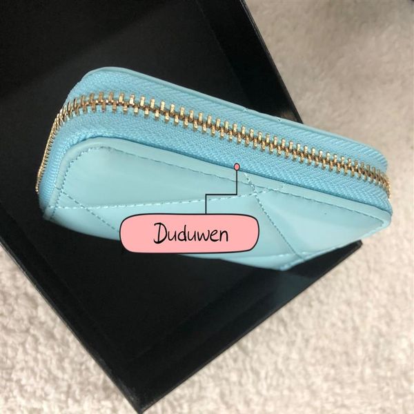 12x8x2 5cm blue fashion zipper cards holder c selections classic storage coin bags pourch makeup organizer with dust bag and gift 2888, Brown;gray
12x8x2 5cm blue fashion zipper cards holder c selections classic storage coin bags pourch makeup organizer with dust bag and gift 2888, Brown;gray
