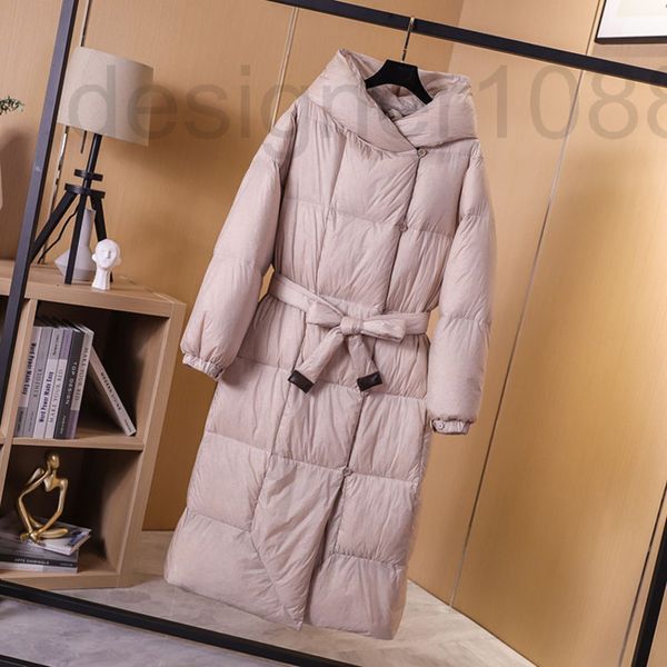 women's down & parkas designer max light down jacket women's knee length hooded white duck loose large 2021 winter coat c5lb, Black 
women's down & parkas designer max light down jacket women's knee length hooded white duck loose large 2021 winter coat c5lb, Black