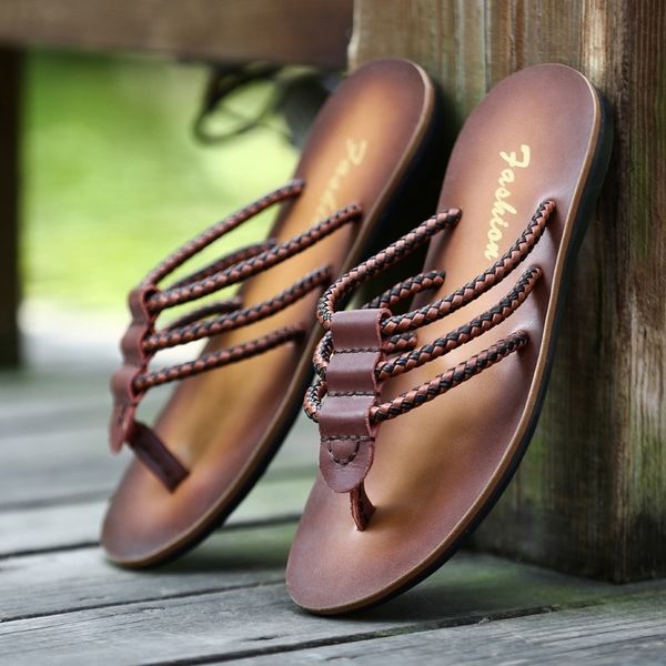 mens flip flops sandals genuine leather casual men shoes slippers summer fashion beach flip flops flat sandalias mujer 210301, Black
mens flip flops sandals genuine leather casual men shoes slippers summer fashion beach flip flops flat sandalias mujer 210301, Black