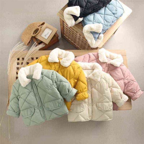 korean 1-6yrs children girls jackets solid fur collar jacket for girls warm autumn winter kids girls boys long sleeves outwears j220718, Blue;gray
korean 1-6yrs children girls jackets solid fur collar jacket for girls warm autumn winter kids girls boys long sleeves outwears j220718, Blue;gray