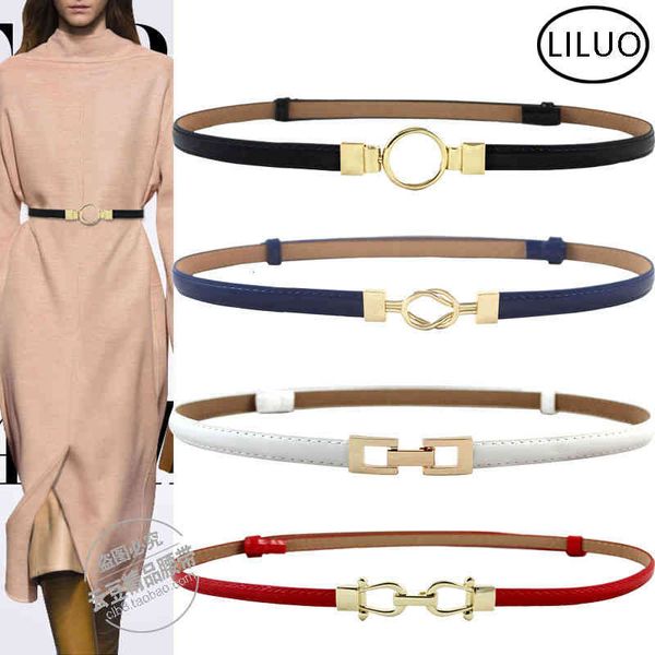 belts designer luxury simple women's dress with thin belt decoration y0ta, Black;brown
belts designer luxury simple women's dress with thin belt decoration y0ta, Black;brown