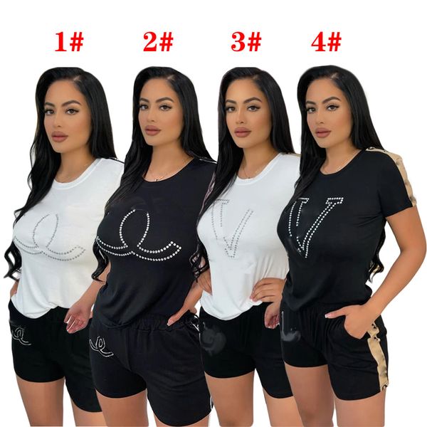 new arrival letter print tracksuits for women short sleeve o-neck and sports shorts casual brand 2 piece sets j2499, Gray
new arrival letter print tracksuits for women short sleeve o-neck and sports shorts casual brand 2 piece sets j2499, Gray