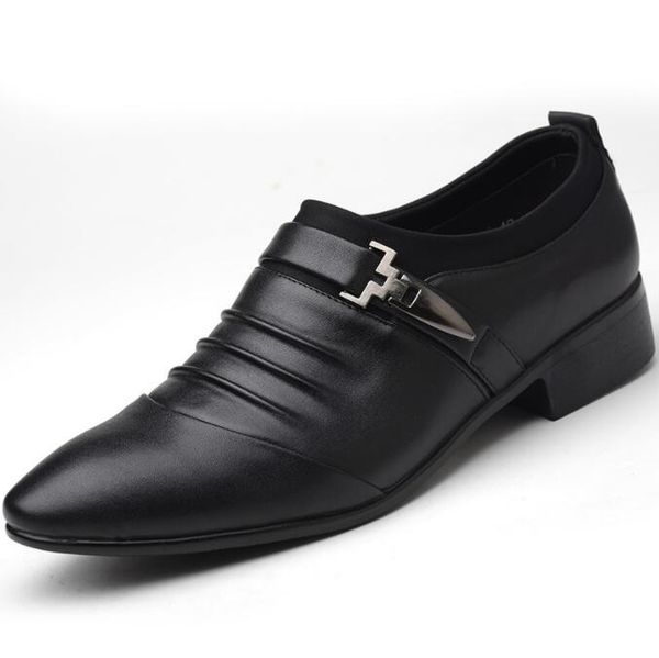 fashion elegant oxford shoes for mens shoes large sizes men formal shoe leather men dress loafers man slip on, Black
fashion elegant oxford shoes for mens shoes large sizes men formal shoe leather men dress loafers man slip on, Black