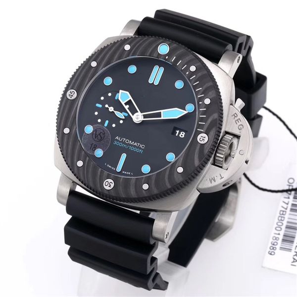 vs 799 montre de luxe luxury watch men watches 47m automatic mechanical movement titanium case rubber strap wristwatches, Slivery;brown
vs 799 montre de luxe luxury watch men watches 47m automatic mechanical movement titanium case rubber strap wristwatches, Slivery;brown