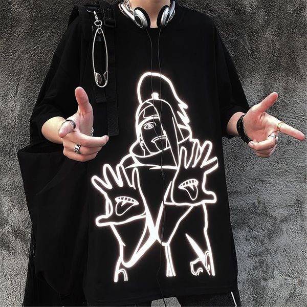 100% cotton harajuku cool oversize reflective t shirt men streetwear girls shirt men ins fashion ulzzang kpop hip hop t shirt 220608, White;black
100% cotton harajuku cool oversize reflective t shirt men streetwear girls shirt men ins fashion ulzzang kpop hip hop t shirt 220608, White;black