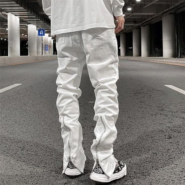 harajuku back zipper hole ripped white jeans pants mens straight washed retro oversized streetwear casual denim trousers 220720, Blue
harajuku back zipper hole ripped white jeans pants mens straight washed retro oversized streetwear casual denim trousers 220720, Blue