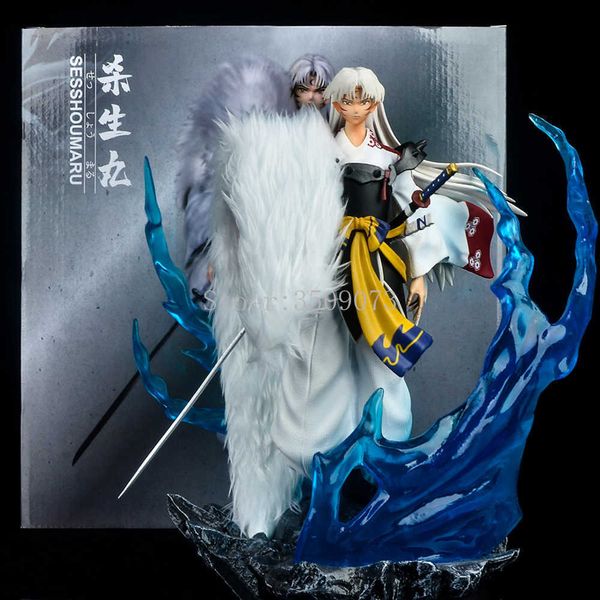 huiya01 31cm inuyasha anime figure sesshoumaru inuyasha 1300# pvc action figure toys gk statue inuyasha collection model doll gift q0722
huiya01 31cm inuyasha anime figure sesshoumaru inuyasha 1300# pvc action figure toys gk statue inuyasha collection model doll gift q0722