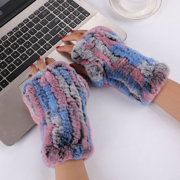 real rex rabbit fur glove winter warm mittens double side fur high elastic soft, Blue;gray
real rex rabbit fur glove winter warm mittens double side fur high elastic soft, Blue;gray