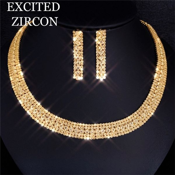 womens exquisite set wedding bride bridesmaid party jewelry zircon stud earrings and necklace gift 220810, Slivery;golden
womens exquisite set wedding bride bridesmaid party jewelry zircon stud earrings and necklace gift 220810, Slivery;golden