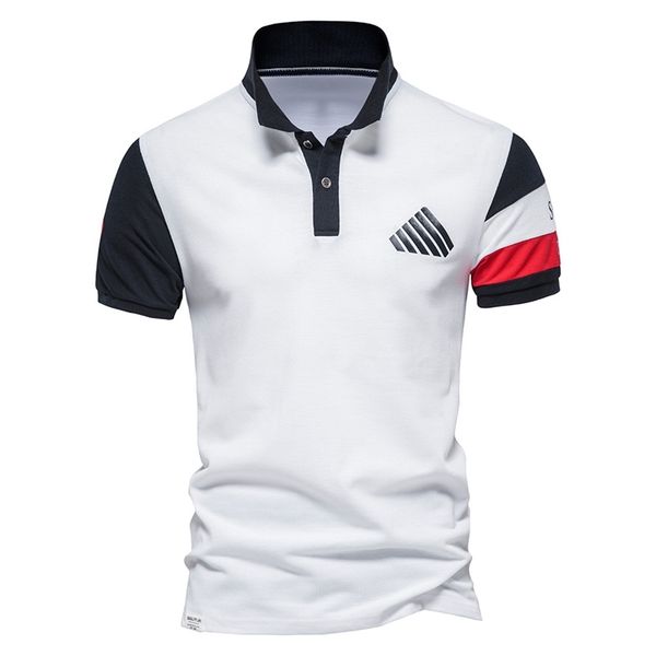 aiopeson brand cotton polo shirts for men summer mens polo shirts with short sleeve stand collar patchwork quality mens shirts 220704, White;black
aiopeson brand cotton polo shirts for men summer mens polo shirts with short sleeve stand collar patchwork quality mens shirts 220704, White;black