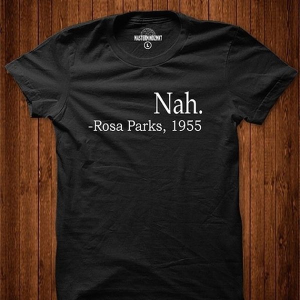 sunfiz yf nah rosa parks 1955 quotes funny tshirt black lives matter equal rights tee summer black tee y200412, White
sunfiz yf nah rosa parks 1955 quotes funny tshirt black lives matter equal rights tee summer black tee y200412, White