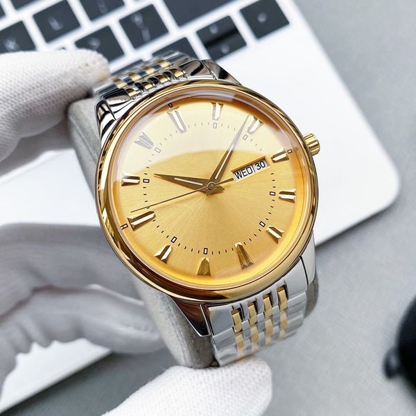 men watch automatic mechanical movement watch 39.5mm round bezel fashion business wristwatches montre de luxe, Slivery;brown
men watch automatic mechanical movement watch 39.5mm round bezel fashion business wristwatches montre de luxe, Slivery;brown